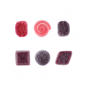 Telechuches Caramelo de corazon tierno Natural de Frutos del Bosque